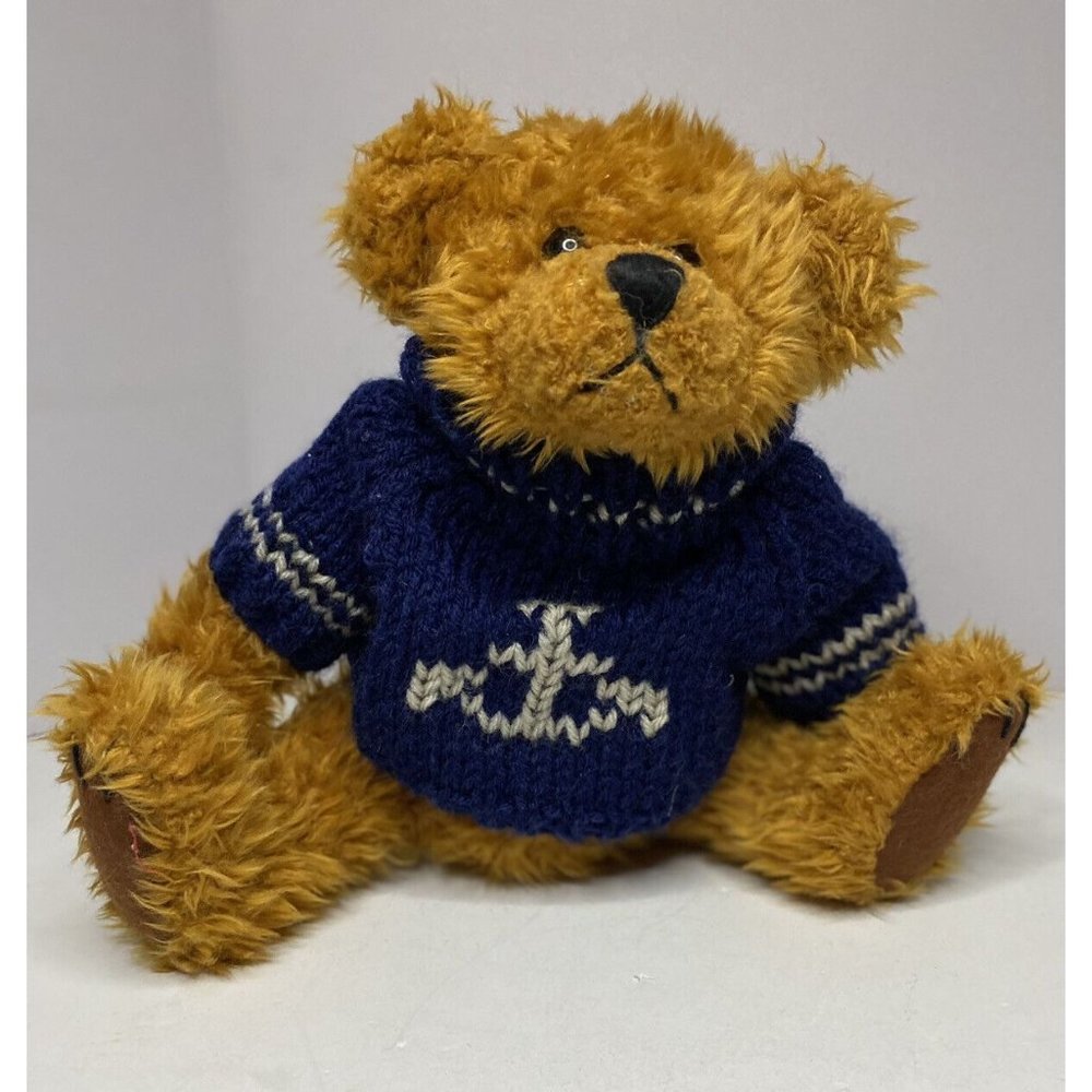 BRASS BUTTON COLLECTIBLES 1997 Teddy Bear "Tango" Sailor With Collecters Tag EUC